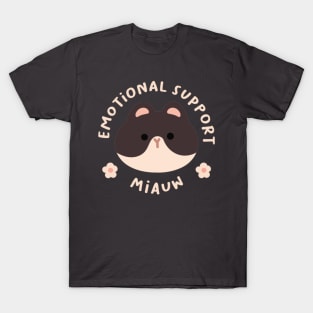 Emotional Support Miauw T-Shirt